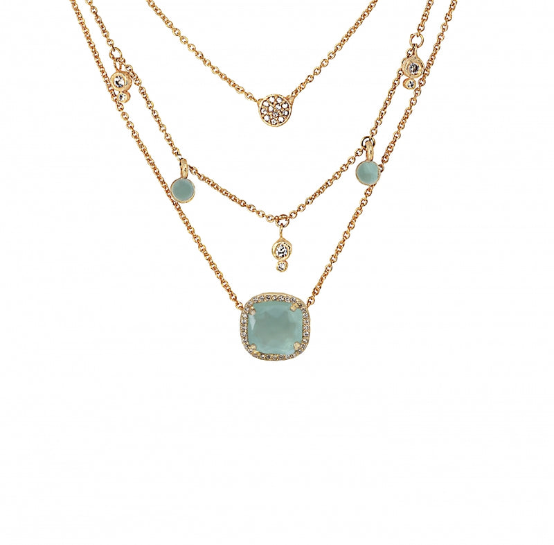 Resort 3 layer Necklace